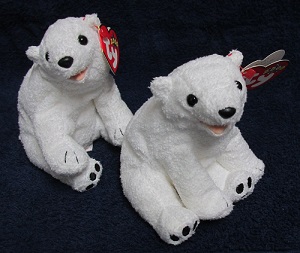 Aurora, the Polar Bear<BR> Ty Beanie Baby<Br>(Click on picture for full details)<br>